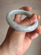 Load image into Gallery viewer, 55.5mm certified 100% natural Type A green purple red round cut jadeite jade bangle AA96-9152
