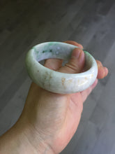 Load image into Gallery viewer, 54mm Certified type A 100% Natural sunny green/purple/yellow(Fu LU SHOU) Jadeite bangle BN61-1736
