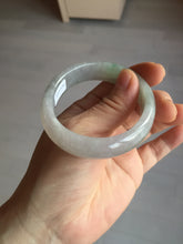 Load image into Gallery viewer, 51.5mm certified 100% natural type A light purple sunny green yellow oval jadeite jade bangle BL77-8666
