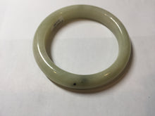 Load image into Gallery viewer, 56.1mm Certified 100% Natural Yellow White Nephrite Bangle HN226
