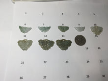 Load image into Gallery viewer, 100% Natural type A icy watery light green clear Jadeite Jade butterfly pendant PH113-(6-13)
