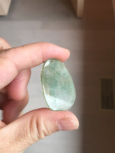 Load image into Gallery viewer, Type A 100% Natural Icy Watery Light Green gray (淡油冰)Jadeite Jade Greatest of All Time Goat Pendant PC230
