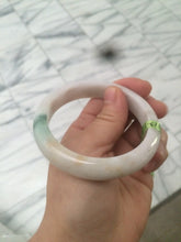 Load image into Gallery viewer, 56.5mm certified 100% natural Type A green purple brown jadeite jade bangle G77-5703
