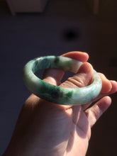 Load image into Gallery viewer, 51.5mm certified 100% natural Type A sunny green/purple/yellow(FU LU SHOU)  jadeite jade bangle BK45-5080
