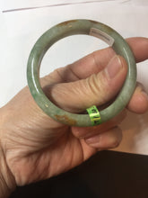 Load image into Gallery viewer, 48.9mm CertificatedType A 100% Natural green/yellow jadeite jade bangle F113-7245
