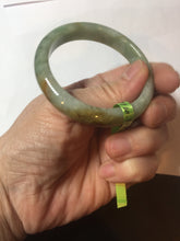Load image into Gallery viewer, 48.9mm CertificatedType A 100% Natural green/yellow jadeite jade bangle F113-7245
