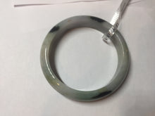 Load image into Gallery viewer, 58.6mm certified type A 100% Natural green/brown/purple/gray (Fu LU SHOU) Jadeite Jade bangle F103
