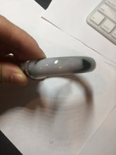 Load image into Gallery viewer, 58.6mm certified type A 100% Natural green/brown/purple/gray (Fu LU SHOU) Jadeite Jade bangle F103
