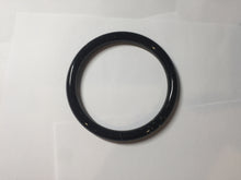 Load image into Gallery viewer, 65mm 100% Natural dark green/black meteorite Stellar Night sky slim round cut nephrite bangle HN75-0749
