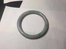 Load image into Gallery viewer, 58.8mm Certified Type A 100% Natural light green purple gray round cut Jadeite Jade bangle BH96-(1940)
