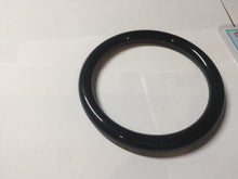 Load image into Gallery viewer, 60.5mm 100% Natural dark green/black meteorite Stellar Night sky round cut nephrite bangle HN78-1252
