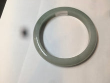 Load image into Gallery viewer, 57.4mm 100% natural Type A icy oily dark green/gray jadeite jade bangle AX59-0336
