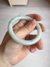 Load image into Gallery viewer, 51.5mm Certified Type A 100% Natural light green with floating green flowers round cut Jadeite jade bangle PB173-4721
