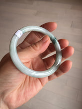 Load image into Gallery viewer, 56.8mm Certified Type A 100% Natural light green/yellow/red strawberry jelly Jadeite Jade bangle AA87-3950
