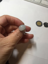 Load image into Gallery viewer, 100% natural type A white four-prong jadeite jade ring PA80
