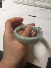Load image into Gallery viewer, 51.8mm Certified type A 100% Natural green/purple Jadeite Jade square bangle F111-7277
