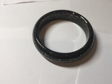 Load image into Gallery viewer, 62mm 100% Natural dark green/black meteorite Stellar Night sky nephrite bangle HN80
