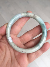 Load image into Gallery viewer, 56.8mm Certified Type A 100% Natural light green/yellow/red strawberry jelly Jadeite Jade bangle AA87-3950
