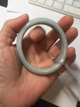 Load image into Gallery viewer, 52.5mm Certificated  Type A100% sunny green/dark green Jadeite Jade bangle F06-5007
