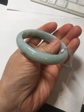 Load image into Gallery viewer, 52.5mm Certificated  Type A100% sunny green/dark green Jadeite Jade bangle F06-5007
