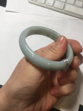 Load image into Gallery viewer, 52.5mm Certificated  Type A100% sunny green/dark green Jadeite Jade bangle F06-5007
