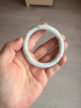 Load image into Gallery viewer, 53.8mm certified 100% natural Type A light green purple brown round cut jadeite jade bangle BS107-2542
