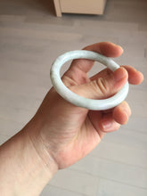 Load image into Gallery viewer, 53.8mm certified 100% natural Type A light green purple brown round cut jadeite jade bangle BS107-2542
