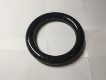 Load image into Gallery viewer, 62.5mm certified 100% Natural black meteorite chubby round cut nephrite(墨玉 MoYu) bangle HN82-8239

