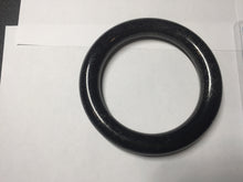 Load image into Gallery viewer, 62.5mm certified 100% Natural black meteorite chubby round cut nephrite(墨玉 MoYu) bangle HN82-8239
