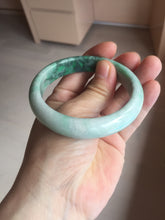 Load image into Gallery viewer, Shopify only. 56.5mm certified 100% natural type A dark green sunny green jadeite jade bangle BH82-8224
