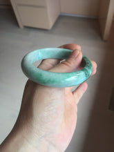 Load image into Gallery viewer, Shopify only. 56.5mm certified 100% natural type A dark green sunny green jadeite jade bangle BH82-8224
