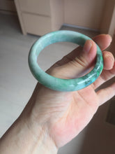Load image into Gallery viewer, Shopify only. 56.5mm certified 100% natural type A dark green sunny green jadeite jade bangle BH82-8224
