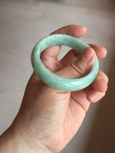 Load image into Gallery viewer, 50.5mm certified 100% natural Type A sunny green oval jadeite jade bangle PC21-0169

