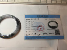 Load image into Gallery viewer, 60.2mm Certified Type A 100% Natural dark green/purple/gray Snowy Pine Mountain Jadeite Jade bangle PF30-1208
