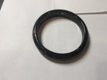Load image into Gallery viewer, 57.3mm 100% Natural dark green/black meteorite Stellar Night sky nephrite bangle HN85-7610
