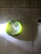Load image into Gallery viewer, 55.5mm certified 100% Natural green/yellow super oily nephrite Jade bangle HE17-8450
