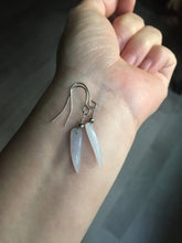 Load image into Gallery viewer, 100% Natural type A light green yellow purple white hot pepper jadeite Jade beads earring group AF100 (add-on item, Not for sale individually)
