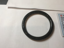 Load image into Gallery viewer, 61.5mm 100% Natural dark green/black round cut nephrite bangle HN88-0752
