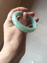 Load image into Gallery viewer, 50.5mm certified 100% natural Type A sunny green oval jadeite jade bangle PC21-0169
