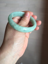 Load image into Gallery viewer, 50.5mm certified 100% natural Type A sunny green oval jadeite jade bangle PC21-0169
