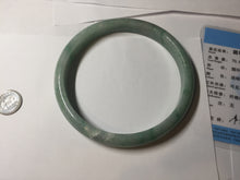 Load image into Gallery viewer, 80mm certified Type A 100% Natural light green plus size Jadeite Jade bangle BG211-5427
