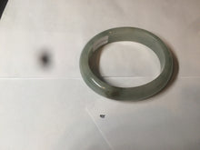 Load image into Gallery viewer, 50mm certified 100% natural Type A dark green/black oval jadeite jade bangle AM84-2870
