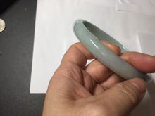 Load image into Gallery viewer, 80mm certified Type A 100% Natural synny green purple yellow(FU LU SHOU 福禄寿) plus size Jadeite Jade bangle BG212-5428
