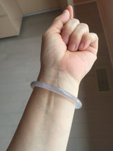 Load image into Gallery viewer, 54.4-59mm 100% natural clear/white/beigh/pale pin/yellow/brown slim agate bangle group MN1 Add on item.
