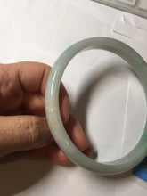 Load image into Gallery viewer, Etsy 已经列 80mm certified Type A 100% Natural sunny green purple yellow(FU LU SHOU 福禄寿) plus size Jadeite Jade bangle BG212-5428

