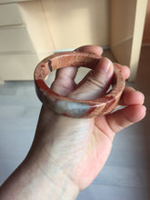 Load image into Gallery viewer, 56mm 100% natural red pink jasper stone(红碧玉,鸡血石) square bangle SY115 Add on item.
