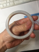 Load image into Gallery viewer, 55.5mm certified Type A 100% Natural light purple yellow brown Jadeite Jade bangle BS131-4026
