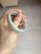 Load image into Gallery viewer, 51.5mm Certified Type A 100% Natural sunny green light green white thin Jadeite Jade bangle AZ190-1589
