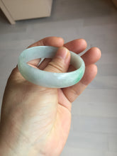 Load image into Gallery viewer, 51.5mm Certified Type A 100% Natural sunny green light green white thin Jadeite Jade bangle AZ190-1589
