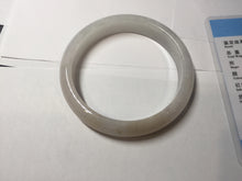 Load image into Gallery viewer, 57.5mm certified Type A 100% Natural light purple yellow brown Jadeite Jade bangle BS132-4014
